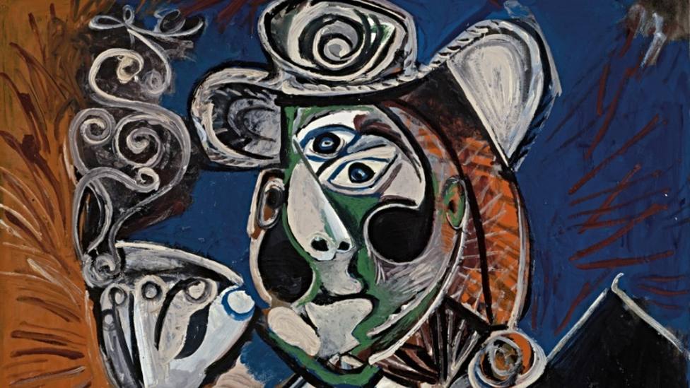 Detalles de la obra de Pablo Picasso que ilustra el cartel de la Feria del Arroz de Arles