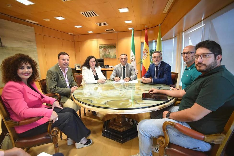 El Geoparque de Granada muestra su experiencia al proyecto transnacional de Huelva y el Alentejo