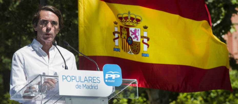 José María Aznar, expresidente del Gobierno. PP