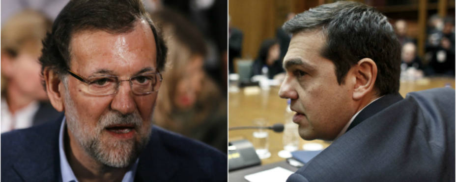 El Presidente del Gobierno le ha dicho a Tsipras que España no tiene la culpa de sus frustraciones. Fotos Reuters