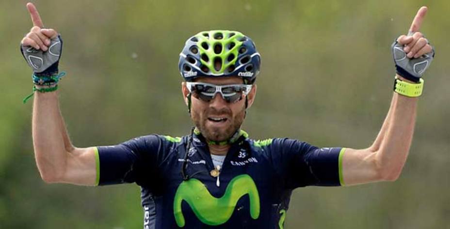 El ciclista español, Alejandro Valverde. (Team Movistar)