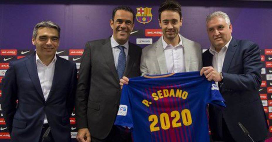 Paco Sedano renueva por el Barcelona hasta 2020 (fcbarcelona)