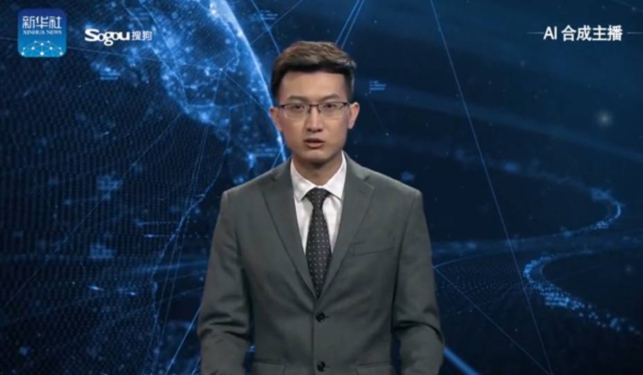 La agencia china Xinhua incorpora un presentador virtual a su plantilla de trabajadores