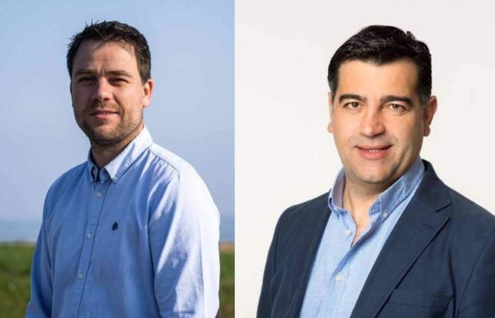 Fran Cajoto, alcalde de Foz (PSdeG-PSOE), y Javier Castiñeira, líder de la oposición (PPdeG)