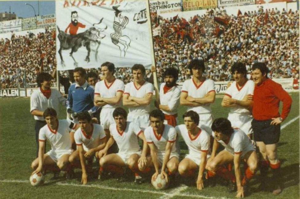 Osasuna asciende en Murcia en 1980