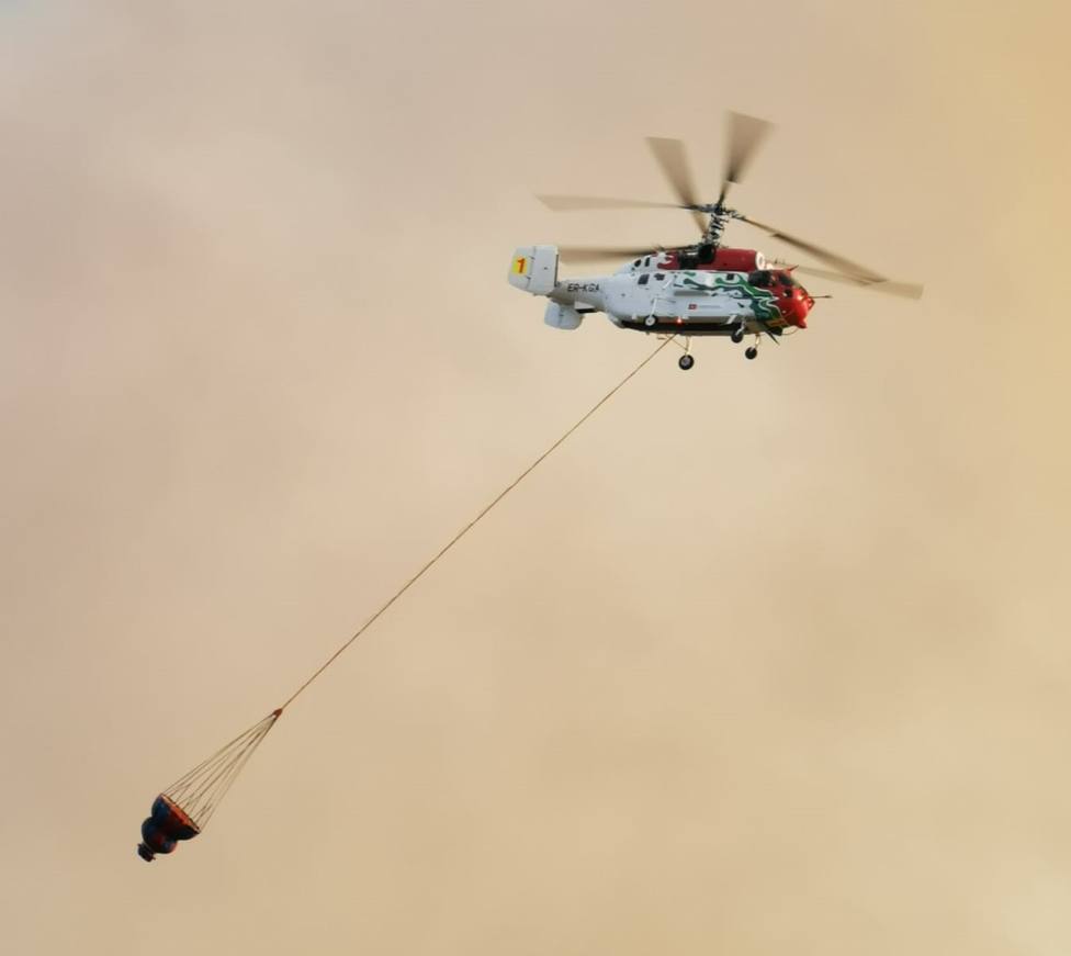 Helicóptero incendios
