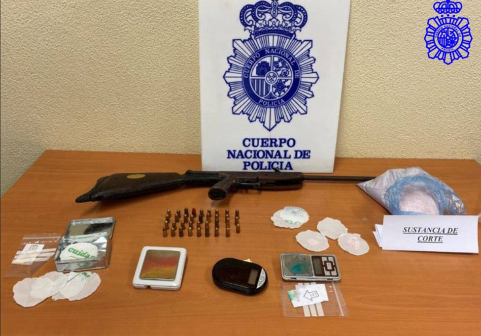 Dos detenidos por tráfico de drogas en un piso situadoen el barrio de San Pablo de palencia