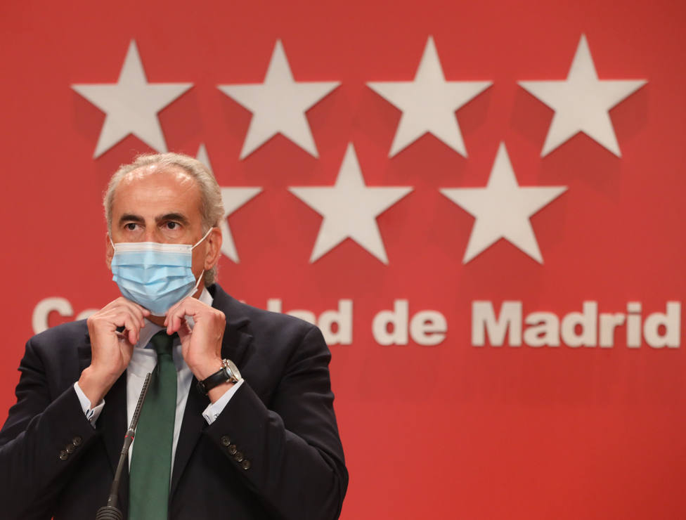 El Consejero de Sanidad madrileño asegura que la región apoyaría el estado de alarma para limitar la movilidad
