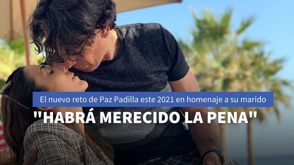El nuevo reto personal de Paz Padilla para este 2021 con el que piensa hacer homenaje a su marido
