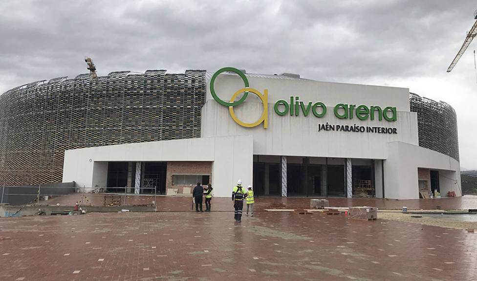 El Olivo Arena se convierte en la obra deportiva pública de mayor envergadura de Andalucía