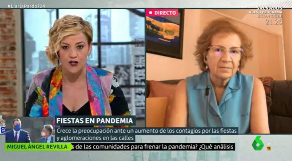 Margarita del Val aprovecha Liarla Pardo para mandar un aviso tras el estado de alarma: Por respeto