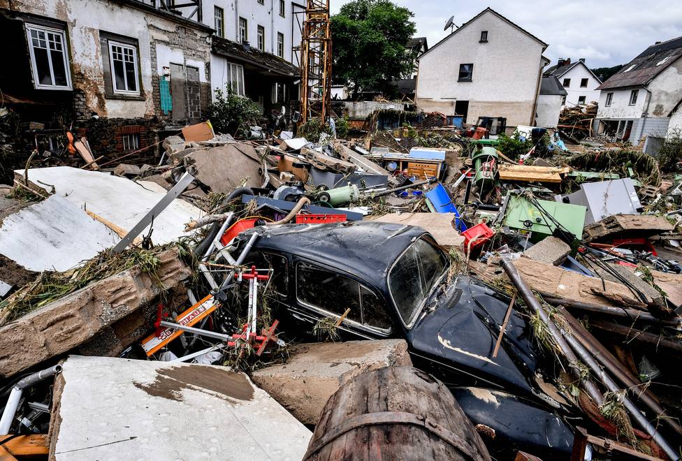 Aumenta a 93 el número de víctimas mortales tras las inundaciones en el oeste de Alemania