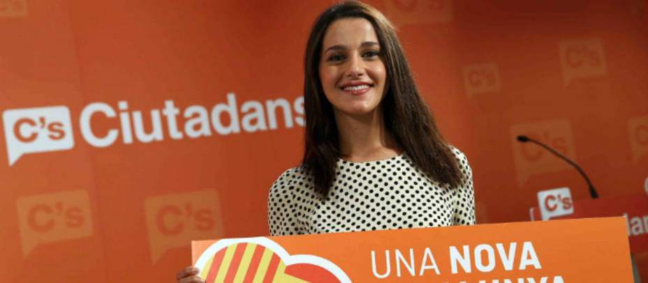 La presidenta catalana de Ciudadanos en el Parlament de Catalunya, Inés Arrimadas. EFE