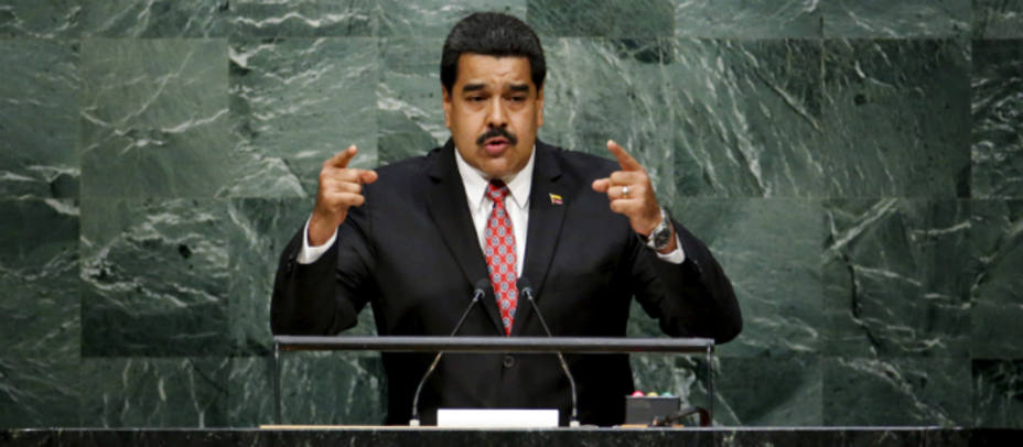 Nicolás Maduro en la sede de la ONU. Reuters