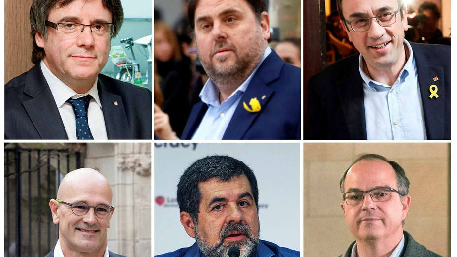 Juez español suspende de cargo a los diputados catalanes presos y Puigdemont