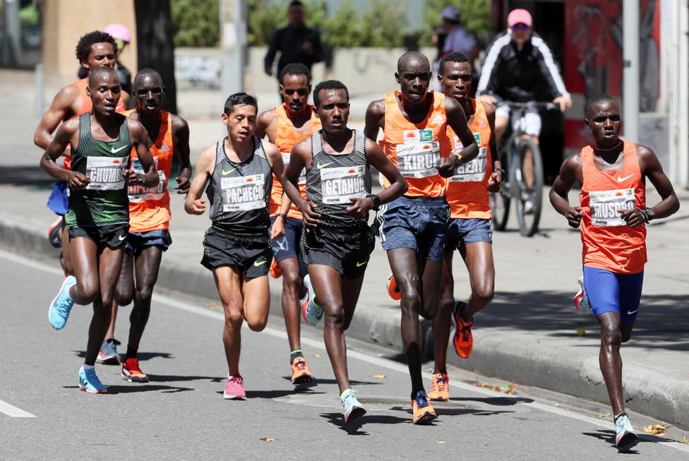 Ethiopians Getahun and Gudeta win the Half Marathon of Bogota