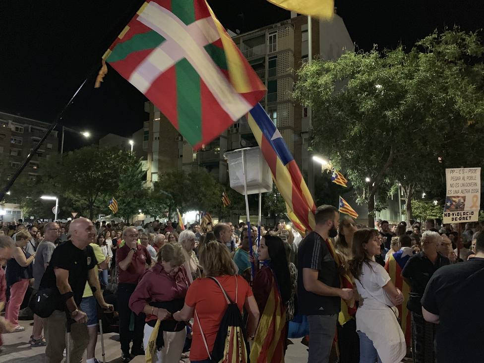 Unas 4.000 personas se manifiestan en Lleida por el segundo aniversario del 1-O