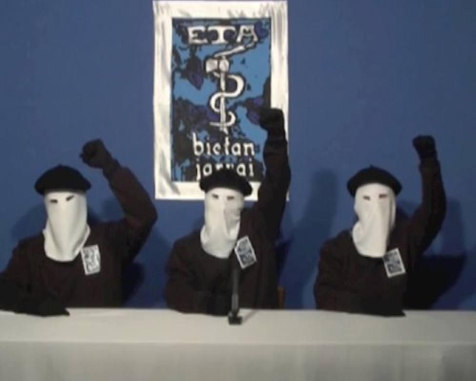 Una imagen de archivo de integrantes de la banda terrorista ETA