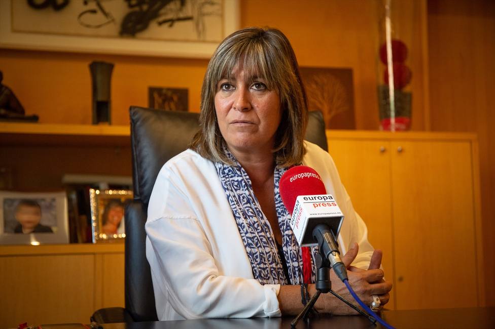 La alcaldesa de LHospitalet, Núria Marín