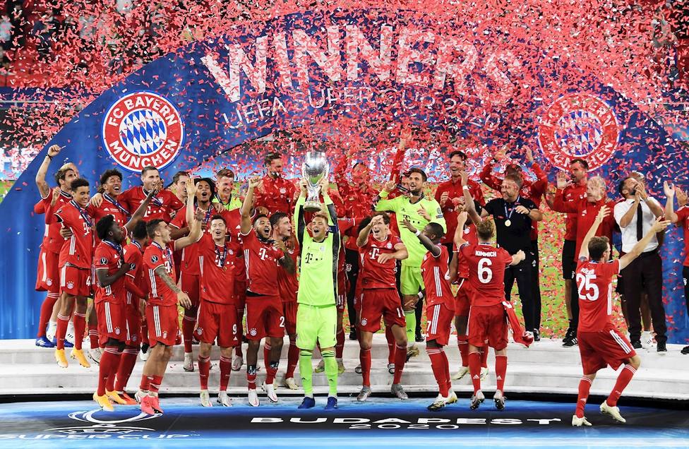 El Bayern de Múnich levanta su segunda Supercopa de Europa (EFE)