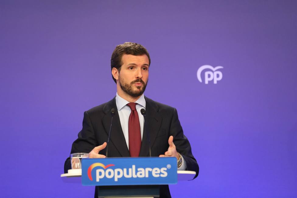 Casado acusa a Sánchez de despreciar a las autonomías y al Parlamento en el reparto de los fondos europeos
