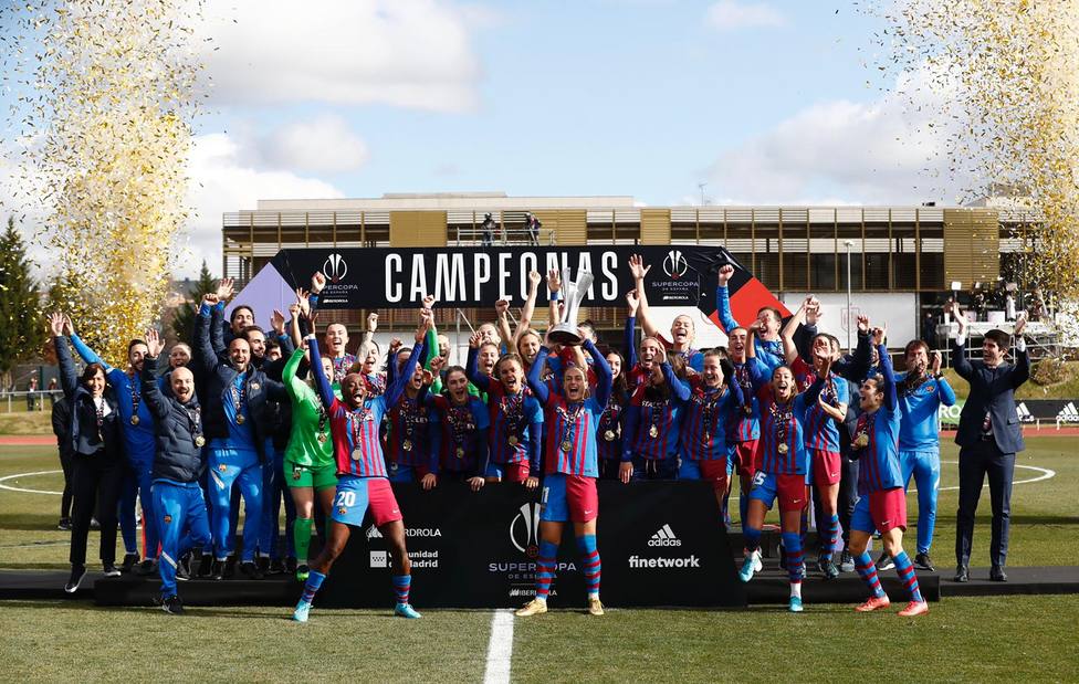 El Barcelona conquista la Supercopa femenina