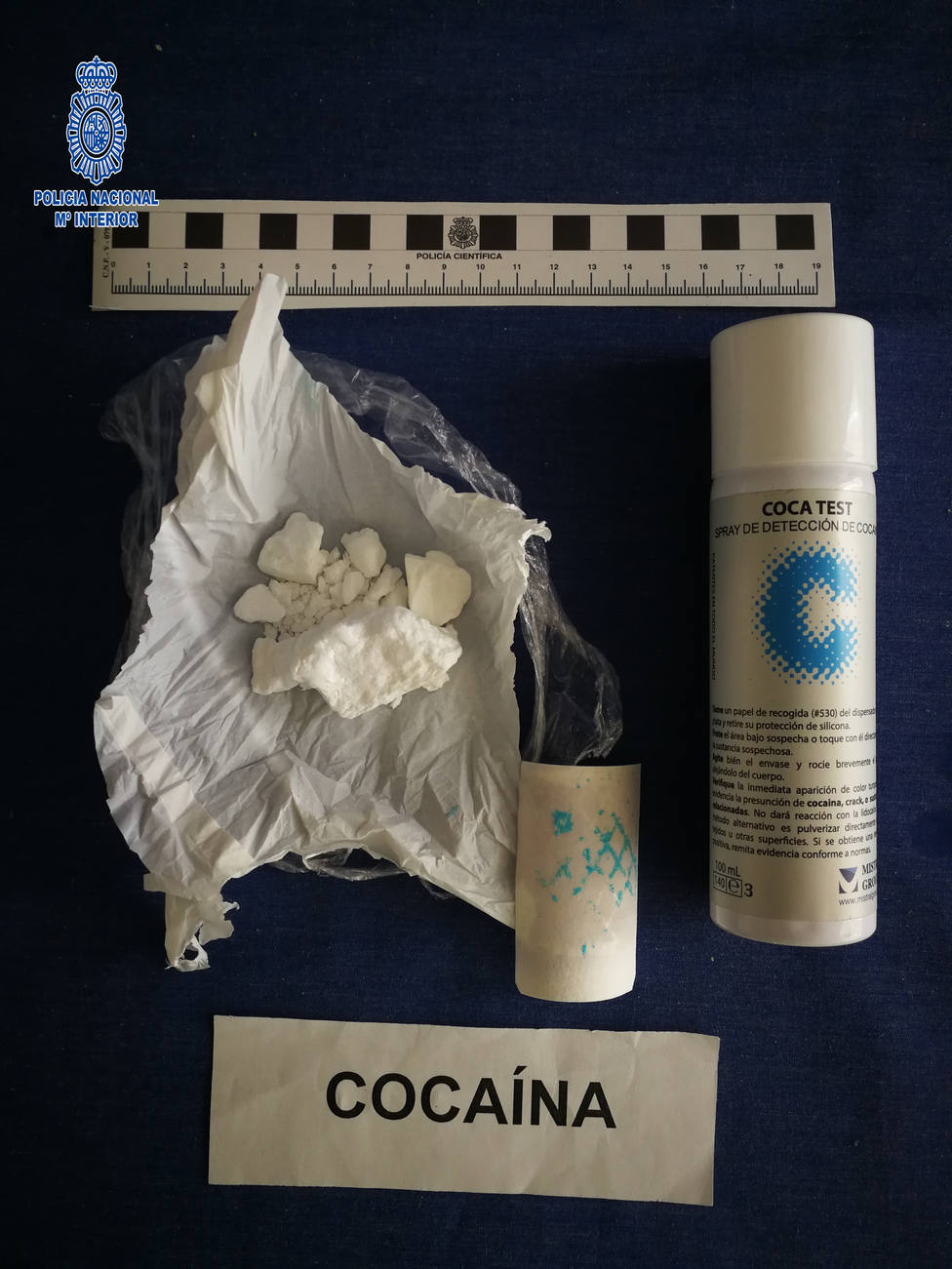 Detenido en Logroño por traficar con 16,5 gramos de cocaína