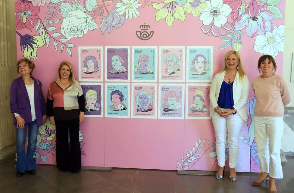 #8MTodoElAño, la exposición de Correos dedicada a mujeres emblemáticas llega a Jerez