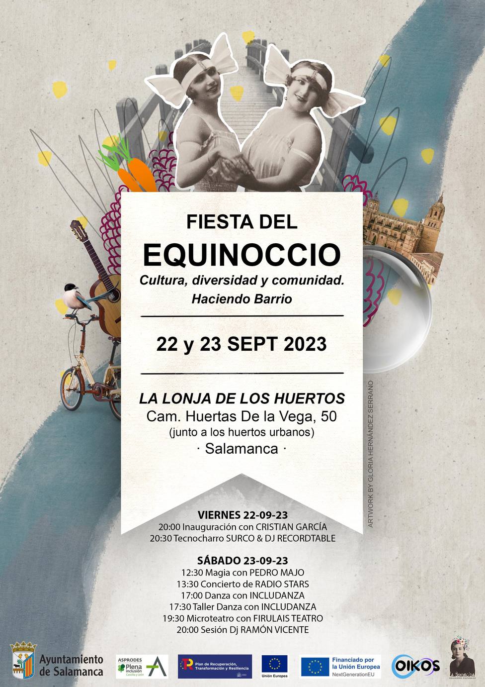 Fiesta del Equinoccio en la Lonja de los Huertos en Salamanca