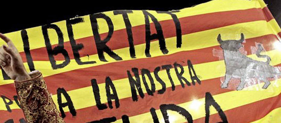 La afición catalana muestra su alegría tras el fallo del Tribunal Constitucional sobre los toros en Cataluña. ARCHIVO