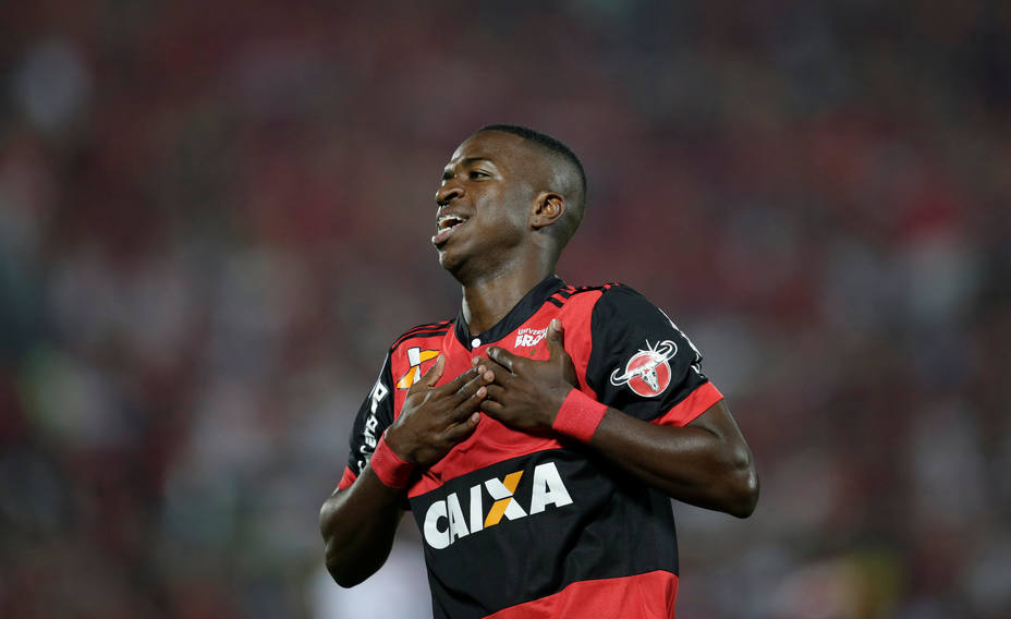 Vinicius con el Flamengo