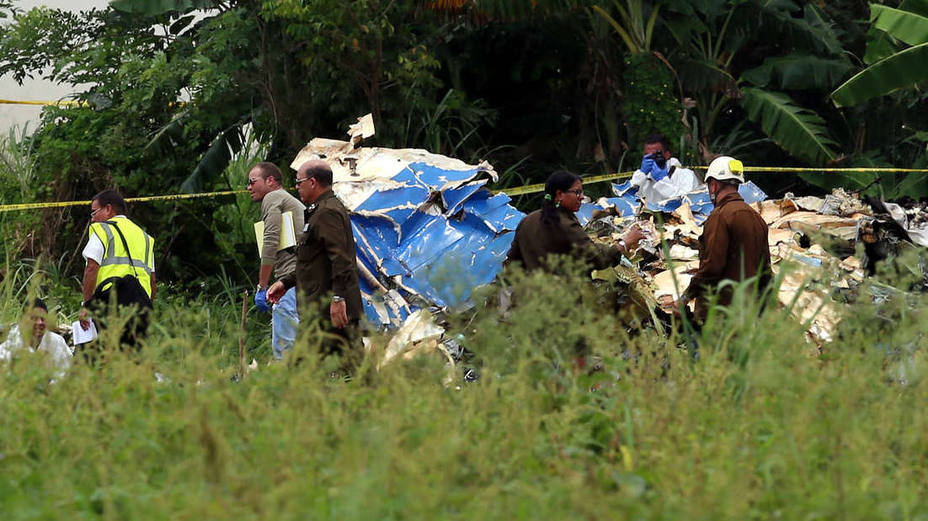 Tres supervivientes en el vuelo de Cubana estrellado en La Habana
