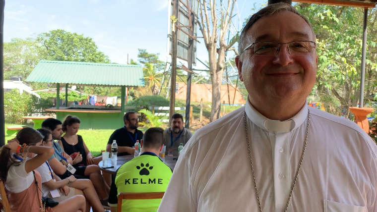 D. Antonio Gómez, Obispo de Teruel, en la JMJ: Es una experiencia ilusionante