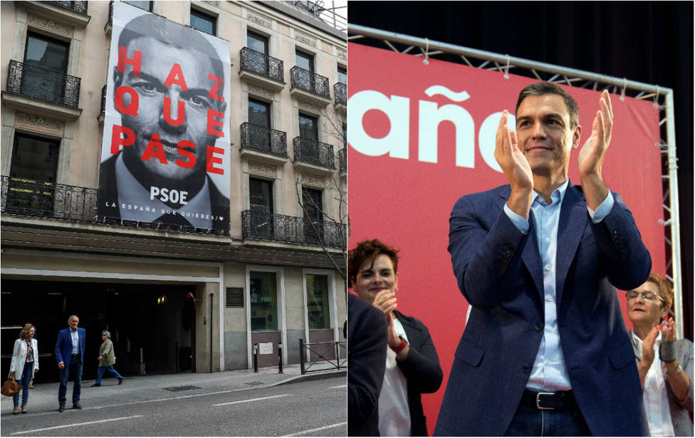 El ridículo de Sánchez con los lemas del PSOE en campaña en los últimos años