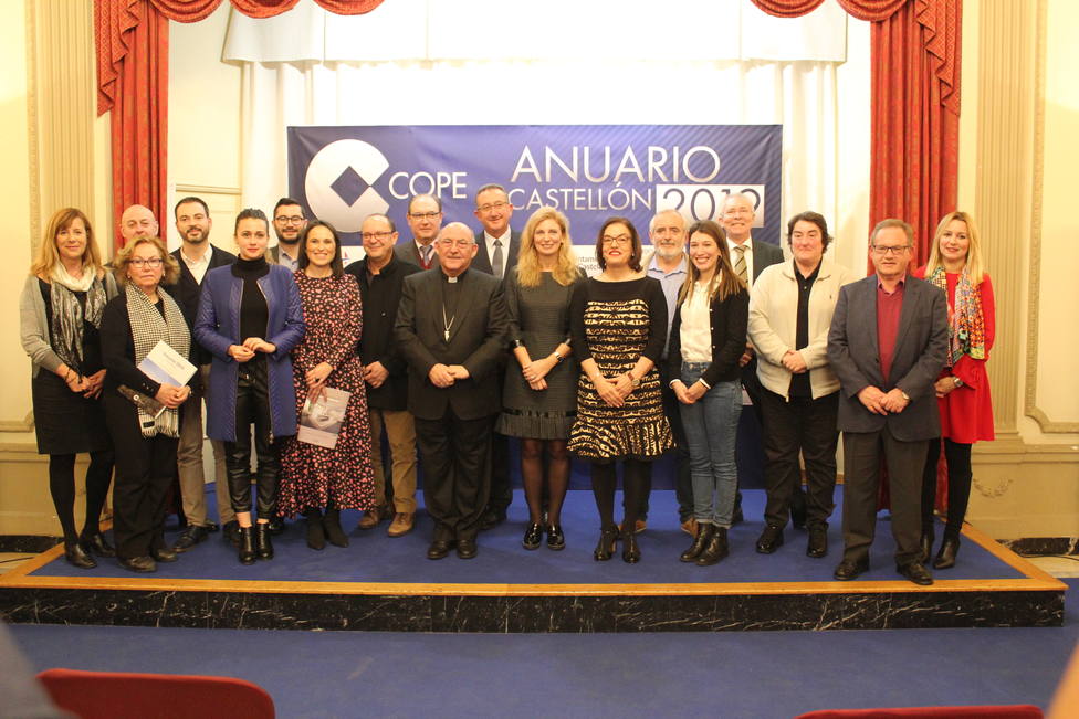 Fotografía de las personas participantes en el Anuario COPE Castellón 2019