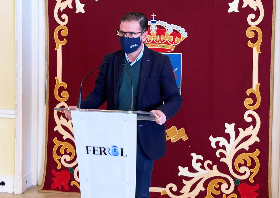 Ángel Mato durante la presentación del estudio - FOTO: Concello de Ferrol