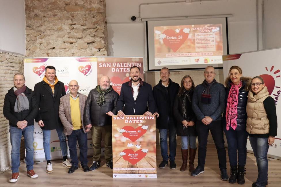 “San Valentín Dates” potenciará el comercio de Lorca en la campaña de los enamorados