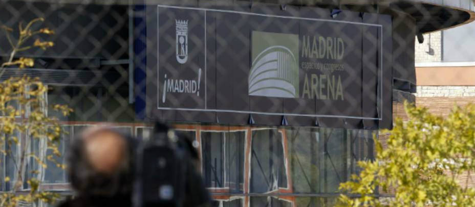 Exterior del pabellón Madrid Arena. EFE