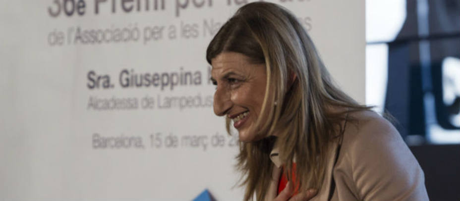Giuseppina Nicolini, la alcaldesa de Lampedusa. EFE