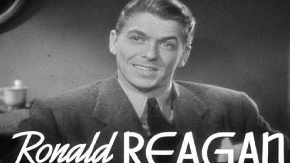 Ronald Reagan en la película Amarga Victoria