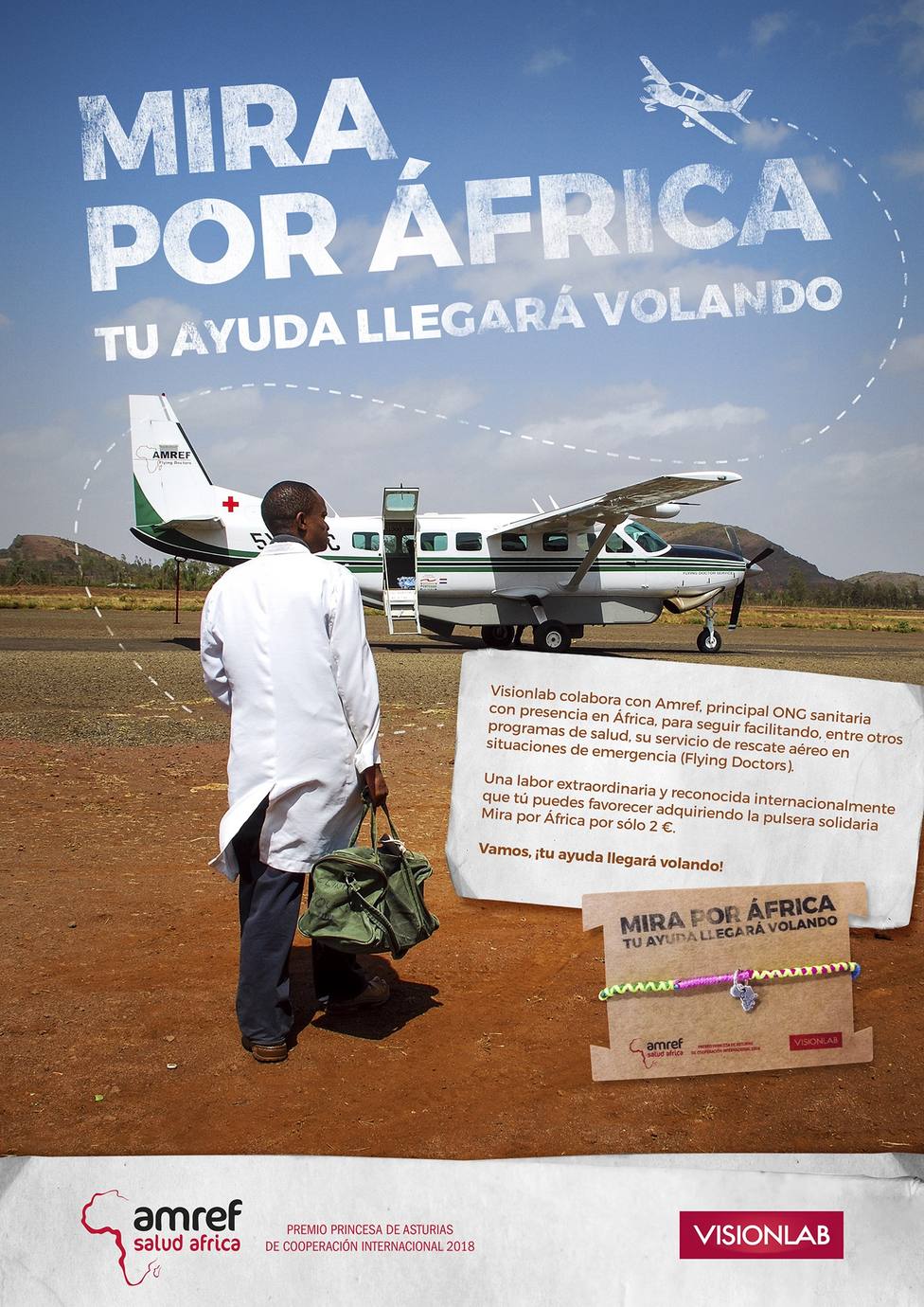 Visionlab y Amref Salud África lanzan una campaña para la cobertura sanitaria universal en África