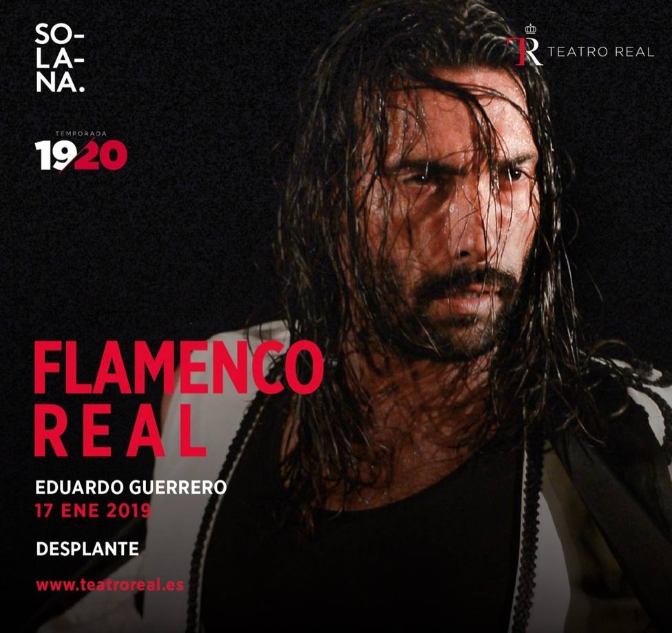 El bailaor Eduardo Guerrero y el artista Domingo Zapata fusionan flamenco y pintura mañana en el Teatro Real