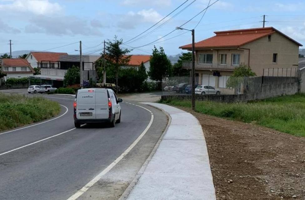Las obras se han desarrollado en la zona de Nogueirosa - FOTO: Concello de Pontedeume