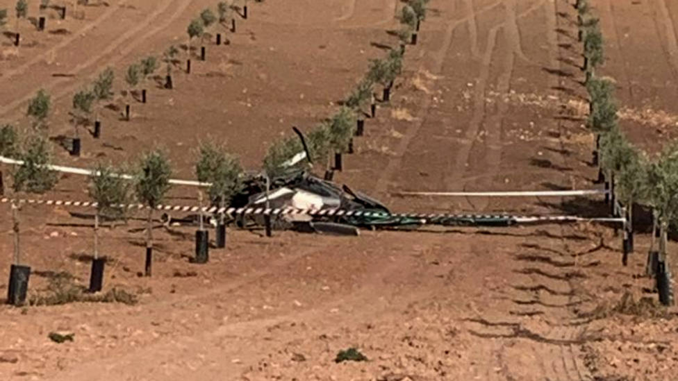 Dos personas han fallecido tras un accidente de helicóptero en Pedrasa
