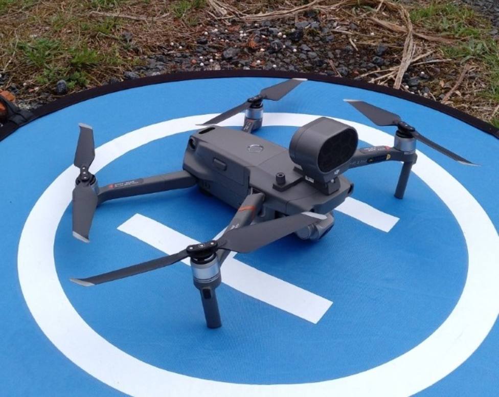 Nuevo dron con cámara térmica para el Cuerpo de Bomberos de Ferrol