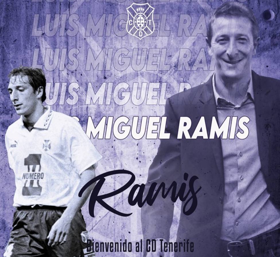 Luis Miguel Ramis, nuevo entrenador del Tenerife