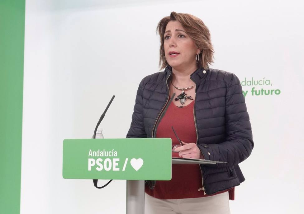 Susana Díaz: El PSOE no está en cábalas electorales aunque Cs se dé cuenta de que el PP lo lleva a la ruina