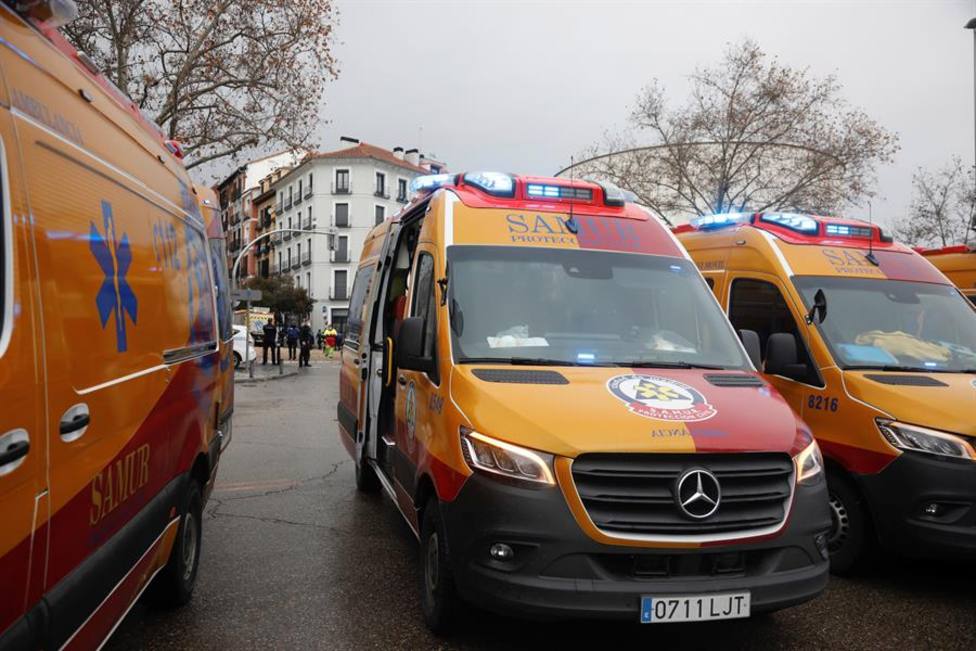Trasladado grave al hospital un menor con heridas de arma blanca en el distrito La Latina (Madrid)