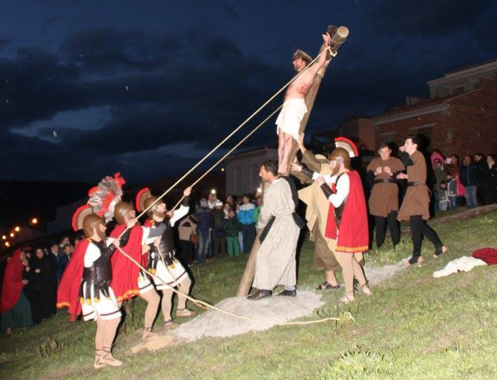 Jesús ha vuelto a ser apresado, enjuiciado y crucificado en Alcalá del Valle