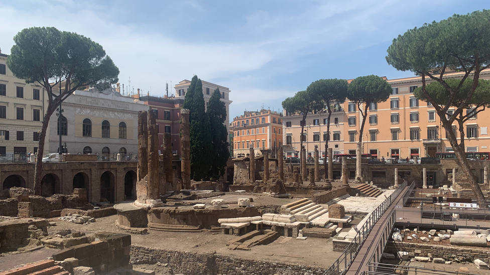 Roma abre al público el lugar donde Julio César fue asesinado